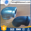 BS galvanized banded elbow M.I. pipe fittings